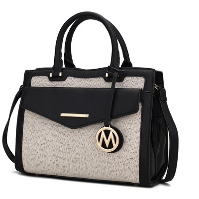 MKF Collection Alyssa Multi-Compartment Satchel Women’s Bag by Mia K