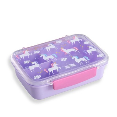 Image of Wildkin Kids Reusable Food Container Bento Box  - Unicorn