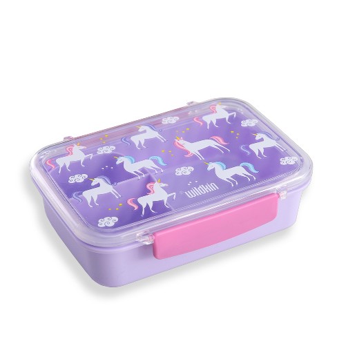 Wildkin Kids Reusable Food Container Bento Box - Unicorn : Target