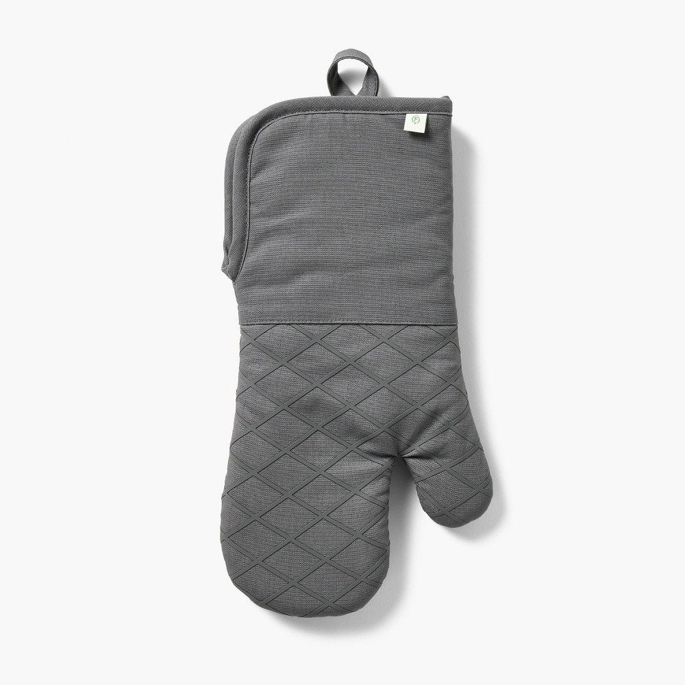 Photos - Other Accessories Oven Mitt Dark Gray - Figmint™