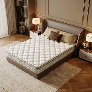 QingMoon Mattress, 12 Inch Hybrid Mattress in a Box, with Memory Foam and Pocket Spring for Pressure Relief, Comfort Sleep, Zoned Support - 1 of 4
