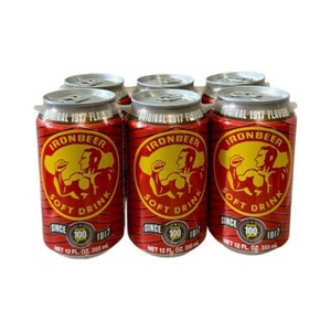 Ironbeer Soda - 6pk/12 fl oz Cans - 1 of 1