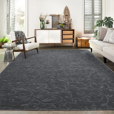 Whizmax Area Rug 11'x15'Indoor Small Area Rug Non-Slip Non-Shedding Tufted Area Rug for Bedroom Living Room Kitchen, 11x15 Feet