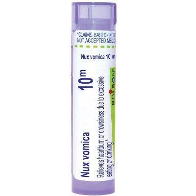 Nux Vomica 10M by Boiron Homeopathic Single Medicine For Digestive  -  80 Pellet