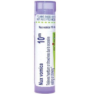 Nux Vomica 10M by Boiron Homeopathic Single Medicine For Digestive  -  80 Pellet - 1 of 4