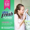 Ultra Fresh 3X Platinum Liquid Laundry Detergent with Fabric Softener, Green - Deep Cleaning Power and Fresh Scent for Washing Clothes - 3 of 4