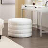 GDFStudio Hayden 24" Wood Channel Tufted Velvet/Boucle Storage Ottoman with Flip Top - 2 of 4