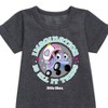 - Little Tikes - Imagination Is All It Takes Graphic Short Sleeve Fleece Dress - 2 of 3