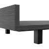 PAGED Modern Bed Frame Twin Size Bed Base with Headboard, Easy Assembly - 3 of 4