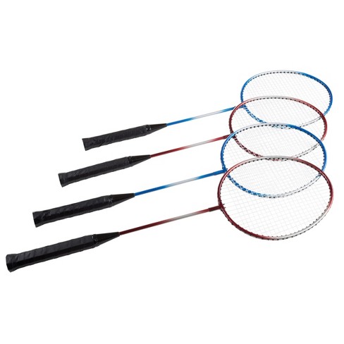 Badminton Racket Set, 2 Player Replacement Badminton Equipment for Kids  Adults Beginners, Shuttlecocks for Outdoor Sports Backyard Games with Carry