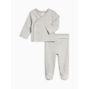 Riley 2 Piece Wrap Top and Pant Set - 1 of 3