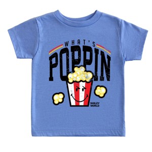 The Juniper Shop SmileyWorld What's Poppin Toddler Short Sleeve Tee - 1 of 4