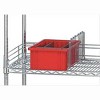 Quantum Storage Systems Back Ledge, 48"W X 4"H, Chrome Plated Finish - 2 of 3