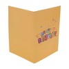 Unique Bargains Greeting Card 3D Birthday Card Paper 8.3"x6.3"x0.4" 1 Pc - 4 of 4