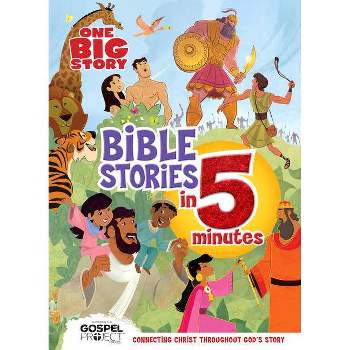 One Big Story Bible Stories in 5 Minutes, Padded Hardcover - by  B&h Kids Editorial