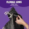 Joyfy 3 Pack Halloween Decoration Hanging Grim Reapers, Halloween Skeleton Flying Ghost Décor Prop for Indoor Outdoor Use - 4 of 4