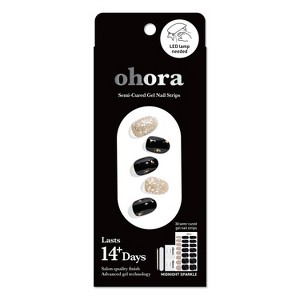 Ohora Gel Nail Art Design Line - Midnight Sparkle - 30ct - 1 of 4
