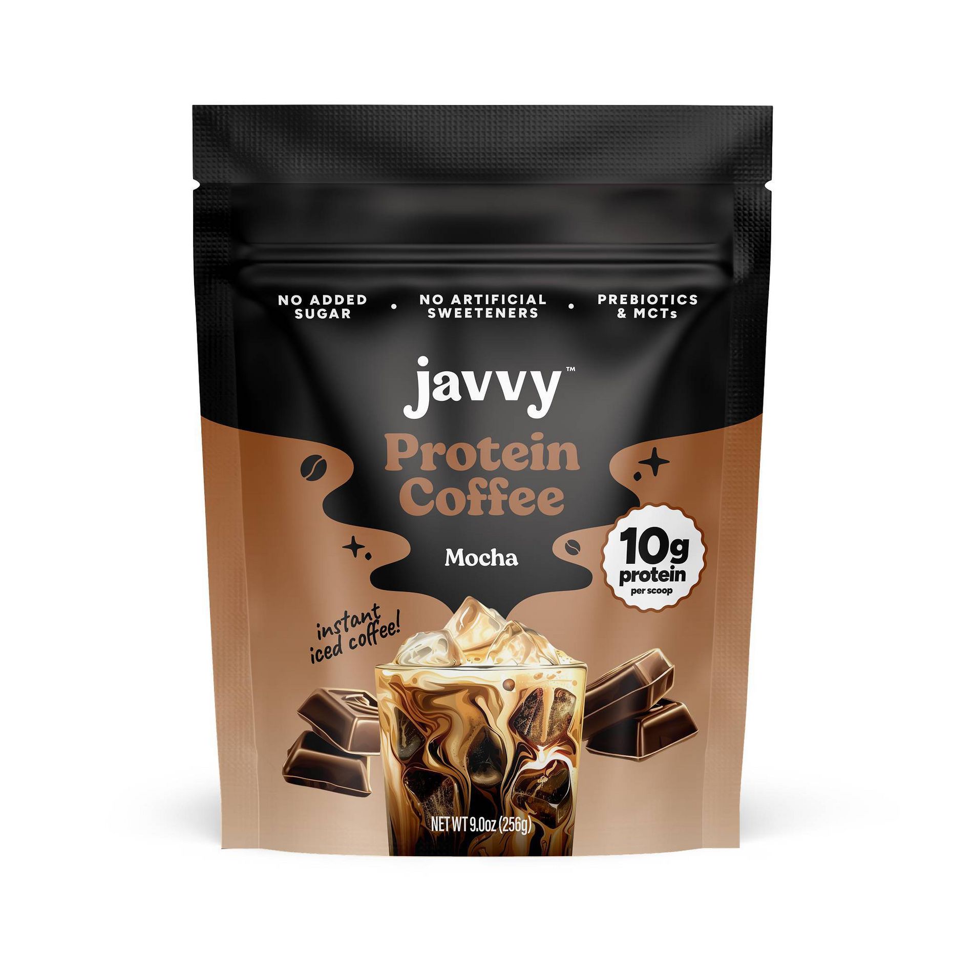 Javvy Mocha Protein Instant Iced Coffee - 9oz