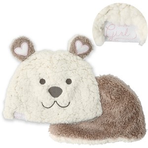 Pavilion Gift Company - Baby Girl - One Size Fits Most, Baby Bear Hat - Hats - 1 of 4