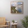 Kevin Russ High Sierra Lake Bamboo Framed Wall Art - Deny Designs - 3 of 3