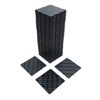 DSVIMOY 12" Patio Deck Tiles, 44pcs DIY Module Interlocking Decking Tiles, Floor Tile for Porch Poolside, Balcony, Grey, 12"*12"*0.8" - 2 of 4
