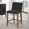 Uttermost Klemens, Chocolate Brown, Counter Stool - 2 of 4