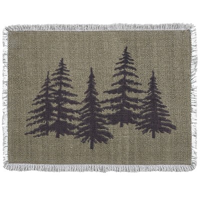 Park Designs Hemlock Placemat Set - Green