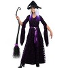 HalloweenCostumes.com Women's Purple Moon Witch Costume - image 2 of 2