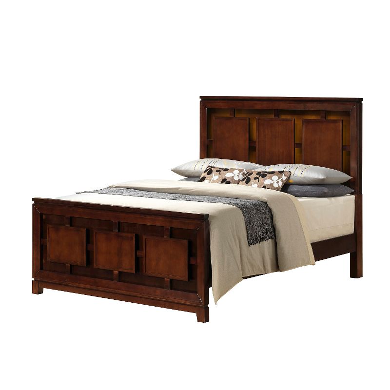 Easton Bed - Queen - Cherry - Picket House Furnishings, 1 of 5