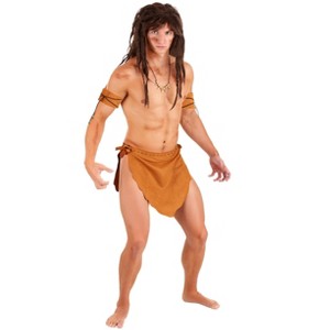 HalloweenCostumes.com Jungle Man Costume. - 1 of 2