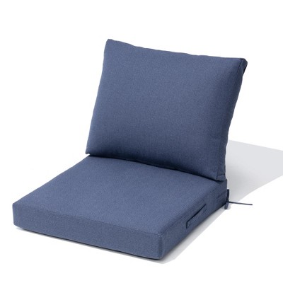 Pellebant 24x24 Inch Outdoor Deep Seat Cushion Set SDP Fabric Patio Furniture Cushion with Removable Cover for Chair Sofa Couch