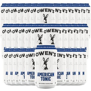 Owen’s Craft Mixers | American Tonic Water | Handcrafted in the USA with Premium Ingredients | Vegan & Gluten-Free Soda Mocktail and Cocktail Mixer - 1 of 3