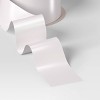 36' Christmas Humble Cheer Premium Ribbon White Satin - Wondershop™ - 3 of 3