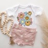 The Juniper Shop Flower Smiley Face Baby Bodysuit - 2 of 2
