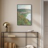 Art Remedy Monet - View of Vetheuil Classic Monet Art Prints Framed - 2 of 4