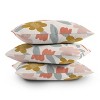18"x18" Deny Designs Menina Lisboa Spring Colorful Flowers Square Outdoor Throw Pillow Blue - 4 of 4