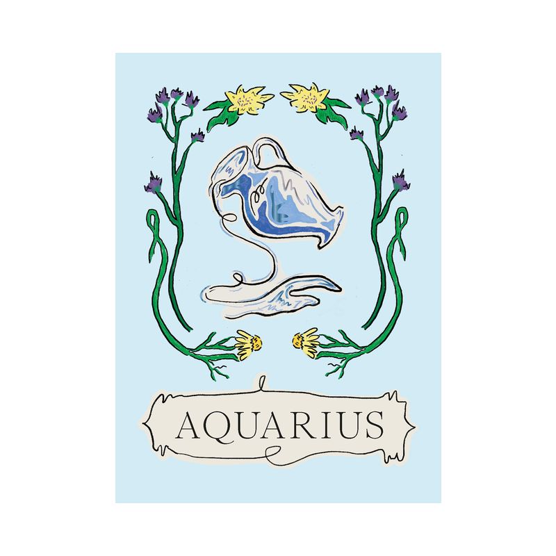 Aquarius - (Planet Zodiac) by  Liberty Phi (Hardcover), 1 of 2
