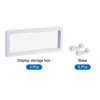Unique Bargains TPU Film Display Jewelry Box 3 Pcs with Base - 3 of 4