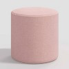 Skyline Furniture Round Thalia Ottoman Linen - 2 of 3