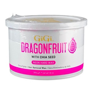 Gigi Dragonfruit with Chia Seed Hard Wax - 14 oz - Smooth Skin, Neon Glow, Chia Seed Pro - 1 of 4
