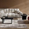 Modern Coffee Table, End Table with Storage, Accent Sofa Side Table Set, Center Tea Table for Living Room - 2 of 4
