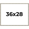 PosterPalooza | Classic Modern Silver Picture Frame - UV Acrylic, Backing Board, Hanging Hardware Included - 2 of 4