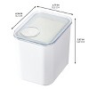 iDesign Medium Canister with Removable Pour Cap - Set of 4 - White - 3 of 4
