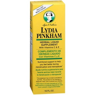 Lydia Pinkham Herbal Liquid Supplement - 16 oz