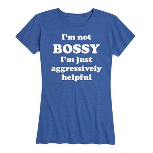 Women's - Instant Message - I'm Not Bossy Short Sleeve Graphic T-Shirt - 1 of 4