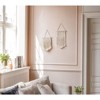 Aoibox 2-Piece Macrame Wall Hanging, Boho Woven Wall Art Decor for Bedroom, Living Room, Nursery, Dorm, Apartment, 13" & 16" Sizes - 4 of 4