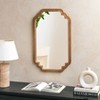 MH London Gable 29" x 18" Solid Wood Wall Mounted Accent Mirror - 2 of 4