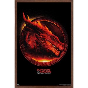 Trends International Dungeons & Dragons: Honor Among Thieves - Dragon Framed Wall Poster Prints - 1 of 4