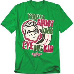 A Christmas Story Youll Shoot Your Eye Out Adult T-Shirt - 1 of 4