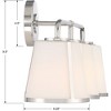 Crystorama Lighting Fulton 3 - Light Vanity in  Antique Gold - 3 of 3
